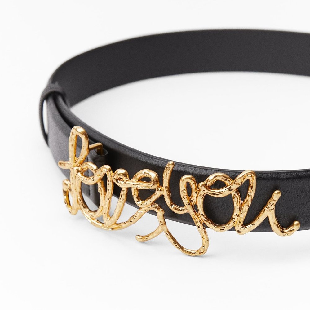 Zara Love Belt NWT - Picture 8 of 9